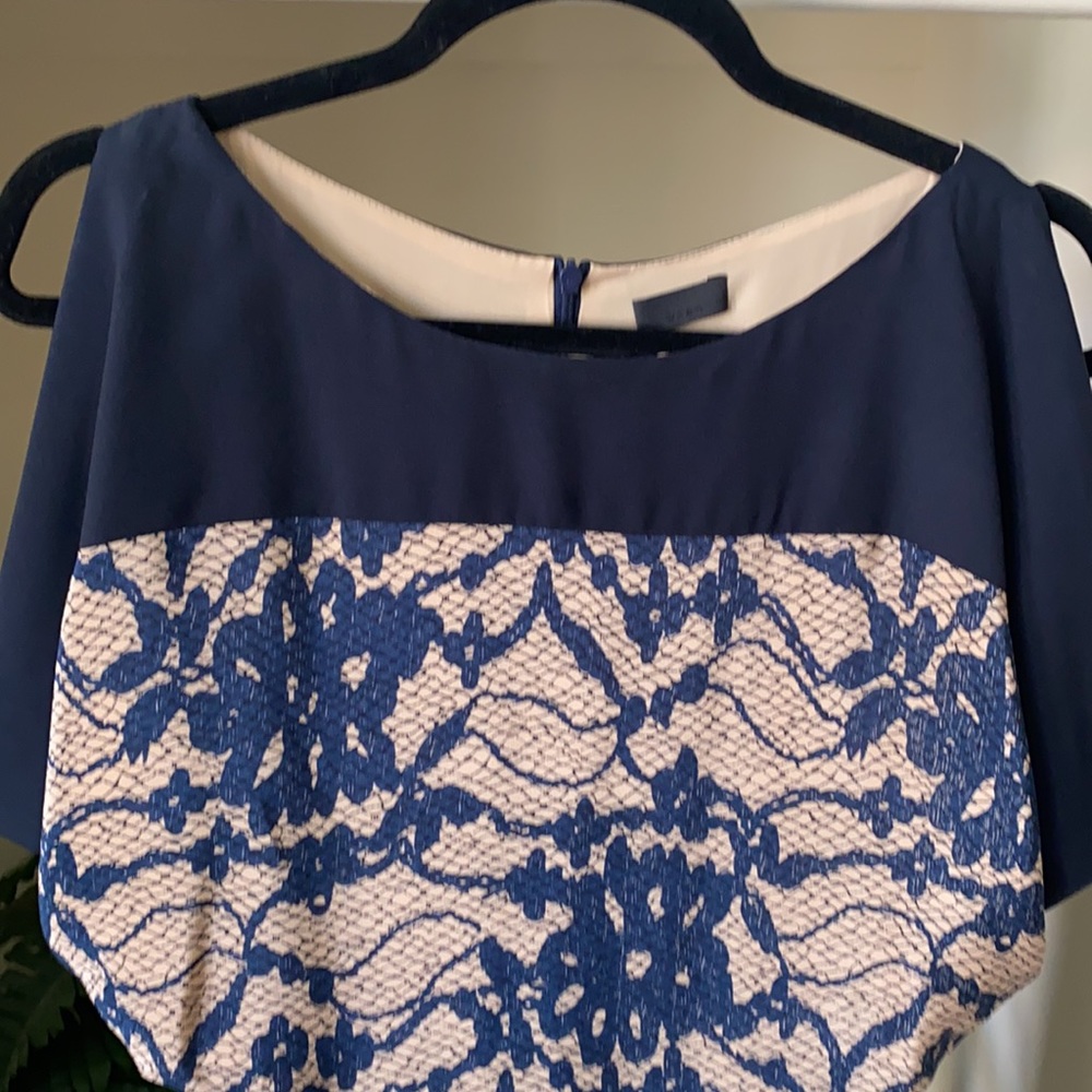 WREN Silk Dress Kimono Sleeve- like new - Picture 5 of 9